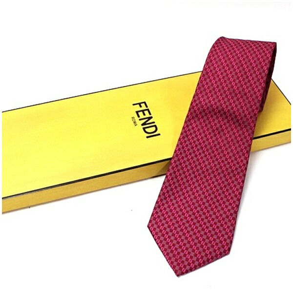 楽天市場】FENDI フェンディ ネクタイ FXC160 ALD4 メンズ シルク FF柄