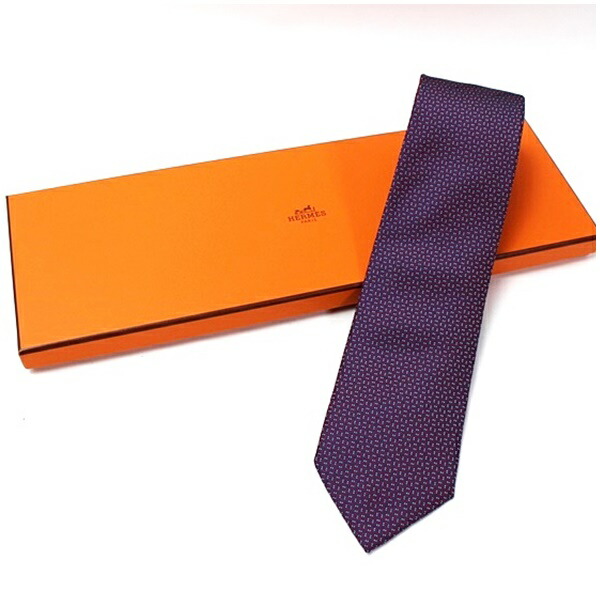 エルメス 絹地 タイ 中古 A序列付ける HERMES 659094T ｜8糎 メンズ 商行為 箱付き添い人  【貨物輸送無料】