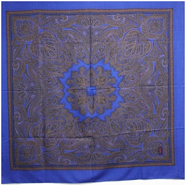 楽天市場】サンローランパリ スカーフ バンダナ ショール グレー