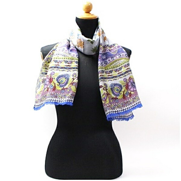 ETRO エトロ 大判ストール  ペイズリー柄/   シルク×ウール グレー レディース / 240001194971 ETRO エトロ 大判ストール ペイズリー柄/ シルク×ウール グレー