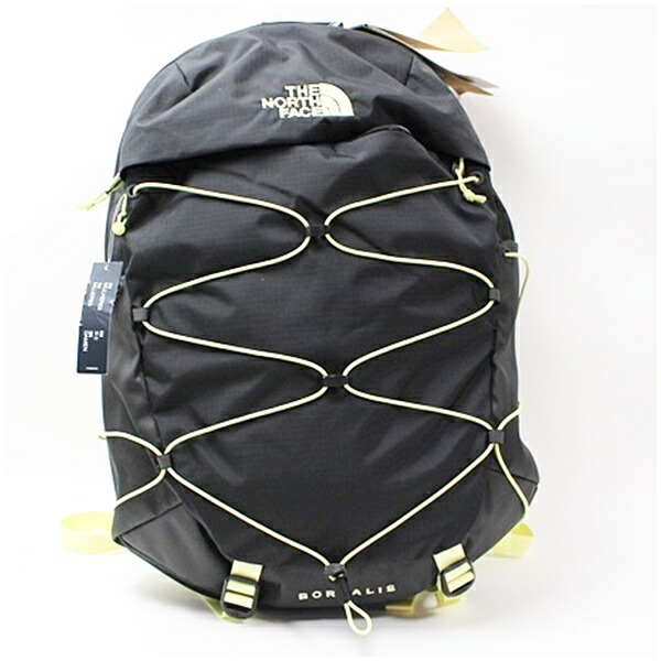 ザ・ノースフェイス 未使用 リュックサック NFOA52SI Borealis 27L ブラック×イエロー 中古 Sランク THE NORTH FACE｜レディース 女性 男女兼用可 カジュアル タグ付き 【送料無料】