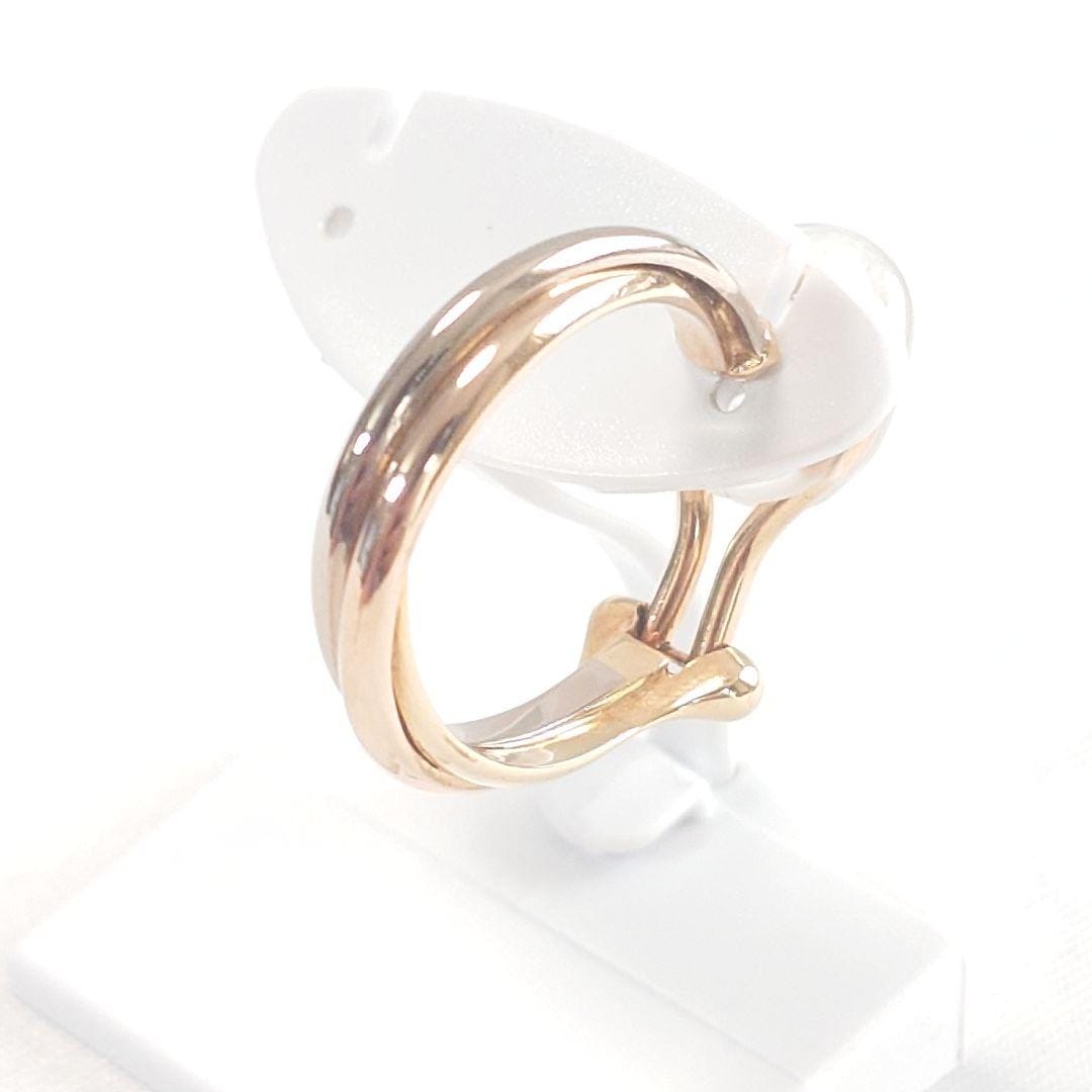 【新品仕上げ】カルティエ トリニティ フープ ピアス 片耳用 6591 新品仕上げ】カルティエ トリニティ フープ ピアス 片耳用 6591 新品