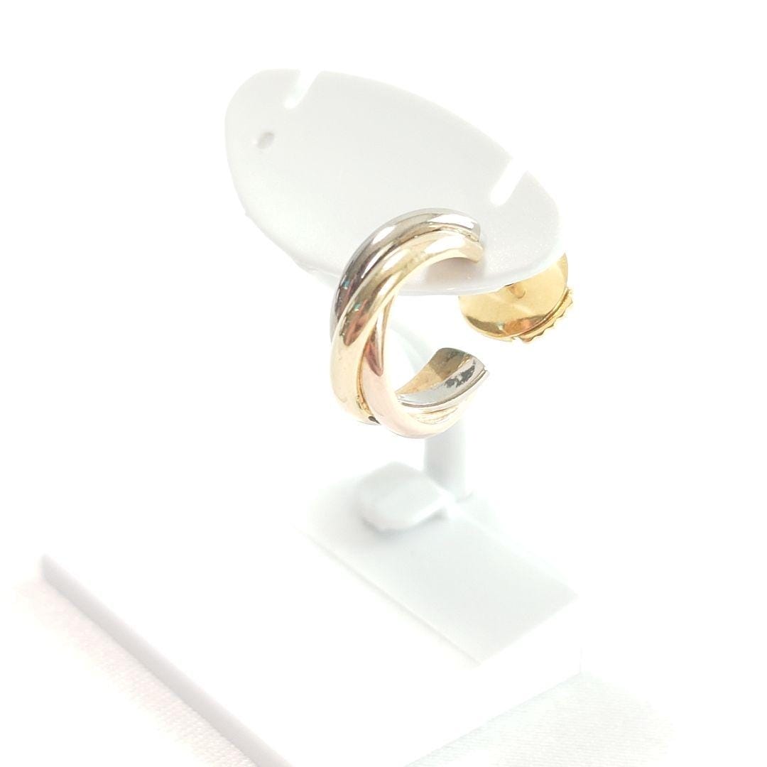 楽天市場】カルティエ フープピアス K18YG K18WG K18PG トリニティ