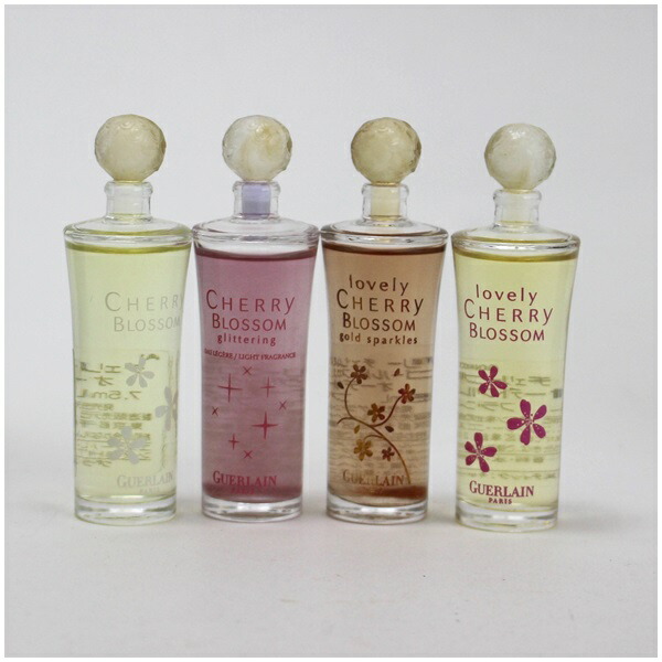楽天市場 ゲラン 香水 チェリーブロッサム ミニボトル4本セット 4本 7 5ml 中古 Guerlain Cherry Blossom 女性用 レディース フレグランス パフューム Edt Bt 箱付き 送料無料 ブランドール ミルキー