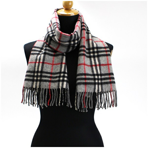 ネコポス送料無料 ロンドン まふらー オブ 女性 マフラー London 136 31センチ 男性 Of ロンドン Aランク マフラー クリーニング済み バーバリーズ バーバリーズ 中古 グレー チェック オブ バーバリー Burberrys カシミヤ カシミヤ グレー チェック ブランド