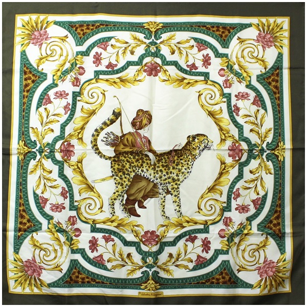 注目ブランドのギフト フェラガモ スカーフ ヒョウ柄 ストール Imizu Weblike Jp