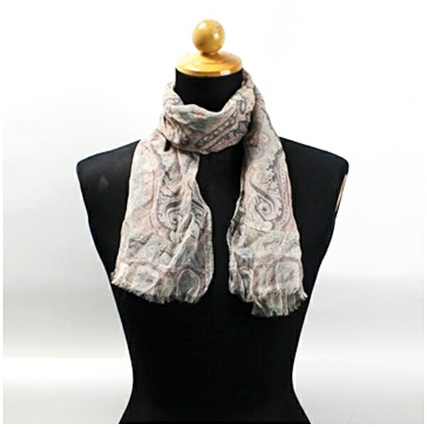 楽天市場】エトロ 長方形 シルク ストール スカーフ 大判 ネイビー