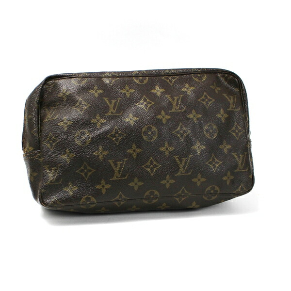 ルイヴィトン モノグラム 化粧ポーチ トゥルーストワレット M47524 中古 Bランク LOUIS VUITTON ｜メンズ 男性用 ビジネスバッグ 通勤 仕事 【送料無料】