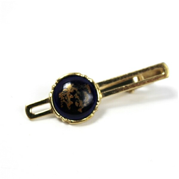 楽天市場】エルメス ネクタイピン 七宝焼き ゴールド ブラック