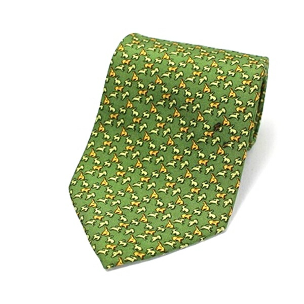 楽天市場】【中古】 サルヴァトーレフェラガモ ネクタイ シルク100