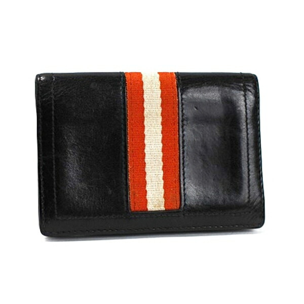 BALLY 名刺入れ　新品 楽天市場】バリー BALLY カードケース 名刺入れ ネイビーxブラックx