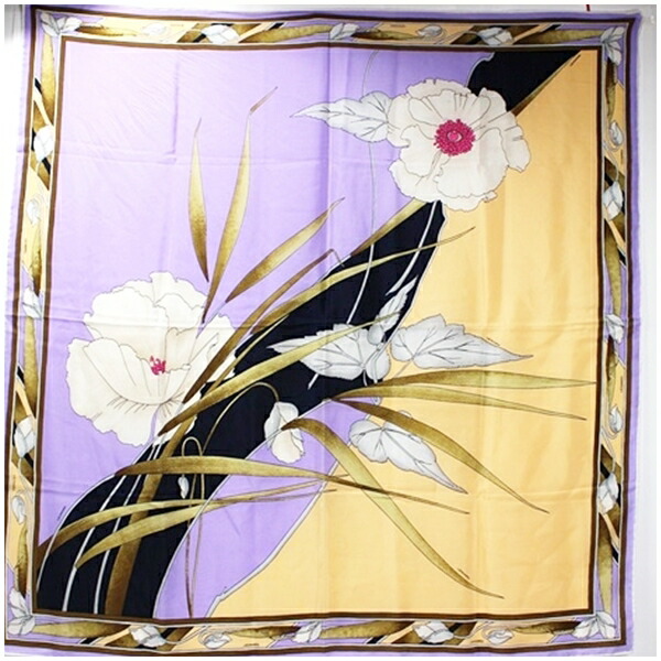 楽天市場】【LEONARD】レオナール スカーフ ストール 花柄 大判 シルク