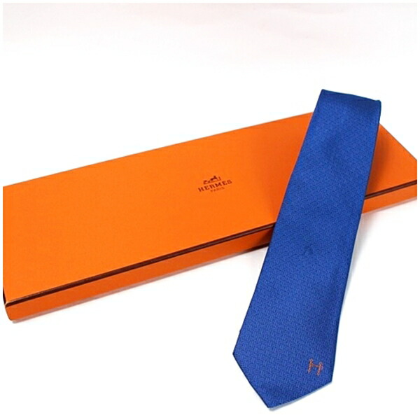 楽天市場】Hermès エルメス ネクタイ ペガサス柄 水色 シルク100