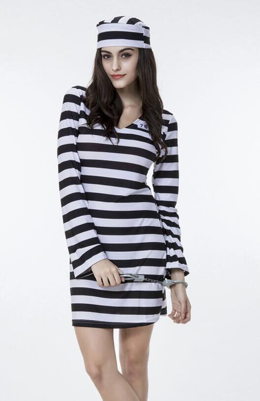 楽天市場 M Xlハロウィン衣装 大人用 女性用 囚人服 白黒ボーダー柄 コスプレ 犯人 コスチューム 囚人 ハロウィン 衣装 ポリス 軍服 レディース ガールズ ハロウィーン ひまわりの種