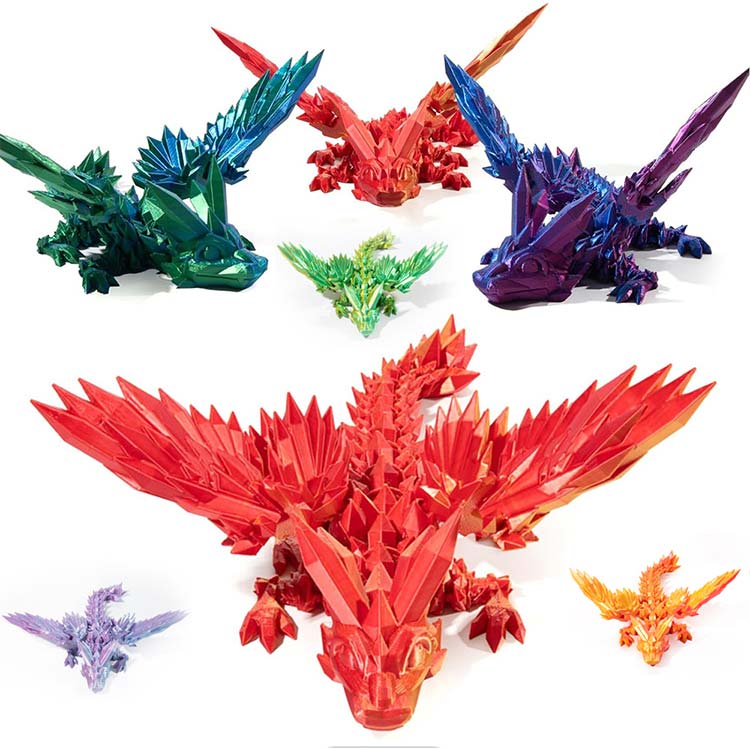 楽天市場】3D フィジェット ドラゴン { 景品玩具 3Dプリント 龍
