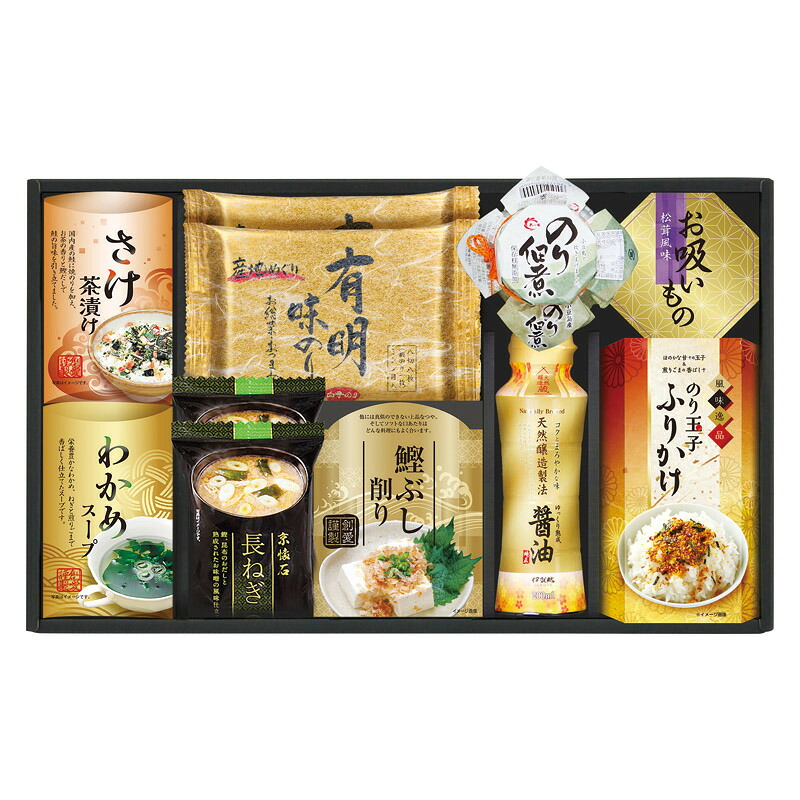 白子のり&マルコメ和風詰合せ ギフト 贈り物 お祝い お歳暮 お中元 プレゼント 御礼 お礼 御歳暮 御中元 贈答品 粗品 熨斗 のし お返し 内祝い 快気 志