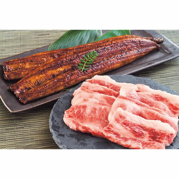 【お買い物マラソン限定クーポン配布中】 神戸ビーフ（バラ焼肉用）＆うなぎ蒲焼き（国産・長焼き）詰合せ｜ひまわり生活