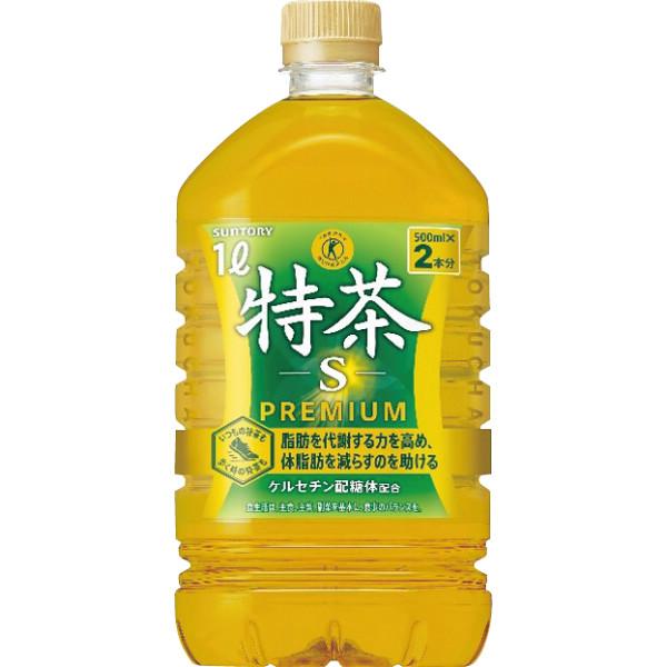 【お買い物マラソン限定クーポン配布中】 サントリー緑茶　伊右衛門　特茶１ｌ（１２本）（特定保健用食品）