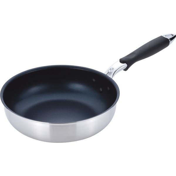【お買い物マラソン限定クーポン配布中】 ダイヤモンドコート軽量深型フライパン（２４ｃｍ）