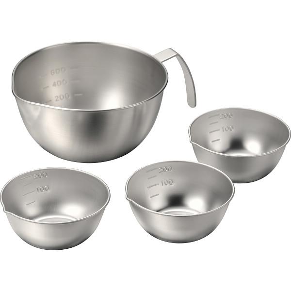 【お買い物マラソン限定クーポン配布中】 燕三　手付きボウル（１５ｃｍ）＆小分けボウル４点セット