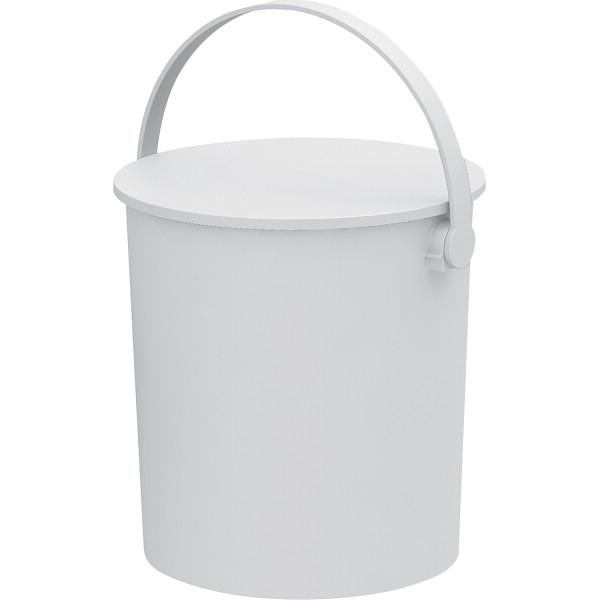 座れるバケツ型収納ボックス（１５ｌ）３個組 ホワイト