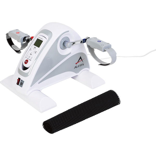 【お買い物マラソン限定クーポン配布中】 アルインコ 電動楽らくムーブサイクル ホワイト|ひまわり生活