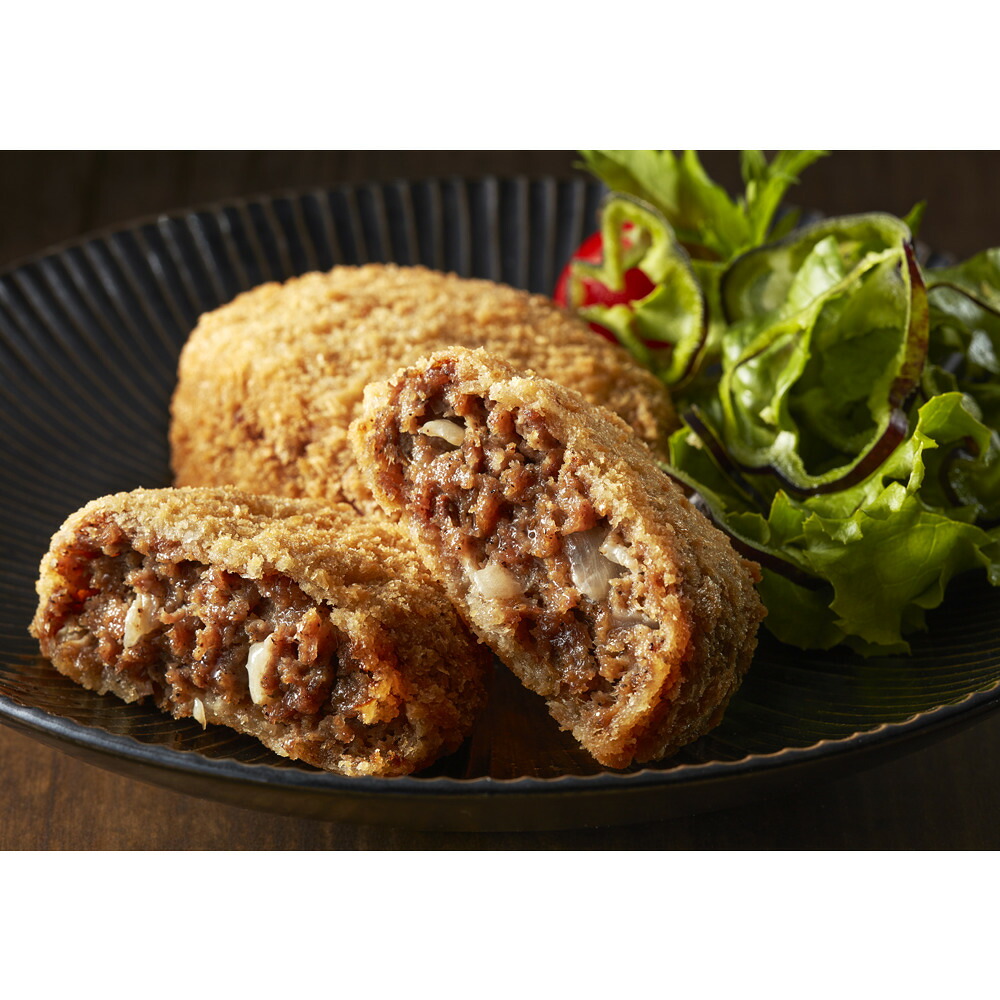 【お買い物マラソン限定クーポン配布中】 大阪　「洋食Ｒevo」 黒毛和牛メンチカツ(12個) 美味しい グルメ 手土産 差し入れ お土産 人気 ギフト おいしい プレゼント 保存食 有名 食べ比べ　景品 賞品 コンぺ 二次会