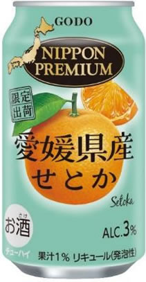 楽天市場】合同 ニッポンプレミアム 愛媛県産せとか 350ml 缶