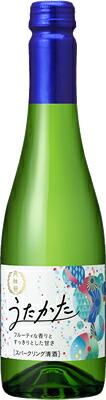 【月桂冠】スパークリング清酒　うたかた　300ml×12本