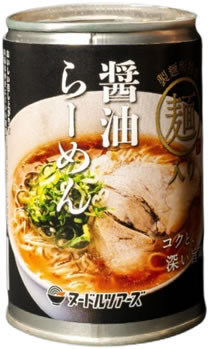 【丸山製麺】らーめん缶　醤油らーめん　250g×24