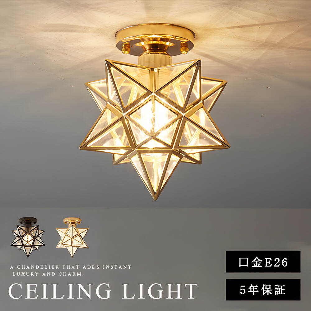 シーリングライト おしゃれ 1灯 照明器具 レトロ ガラス フロストガラス 真鍮 天井照明 LED 星型 トイレ 階段 内玄関 カフェ 脱衣所 アンティーク リビング ダイニング 洗面所 廊下 シンプル かわいい 北欧 LED 電気 引掛シーリング 寝室 子供部屋