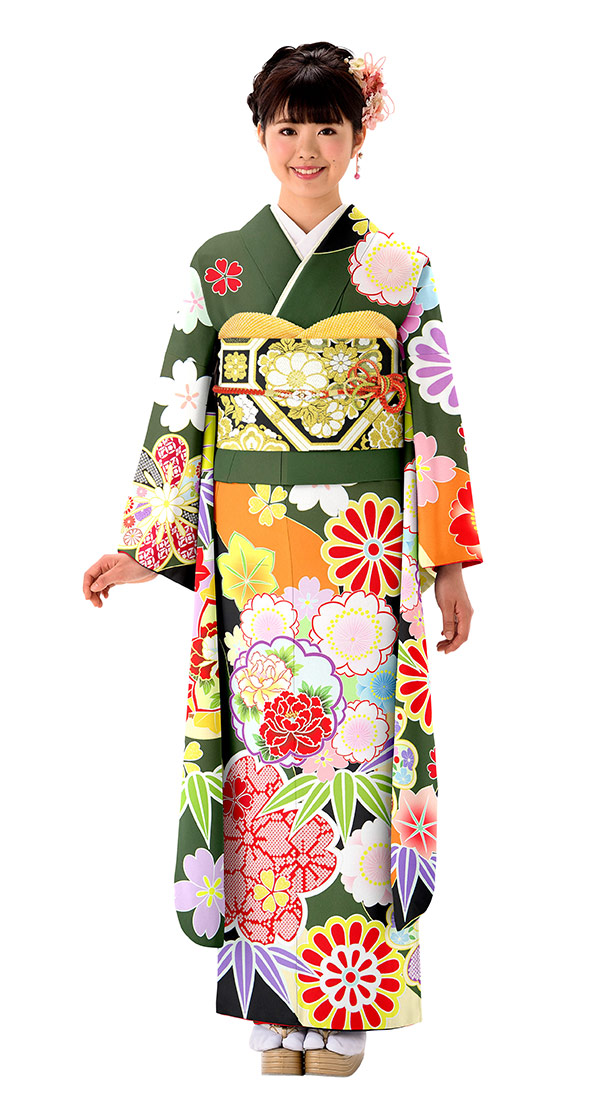 Sale ポイント5倍 洗える 11日1 59マデ 振袖 結婚式 着物 日本製 フルセット 仕立て上がり 謝恩会 8点セット 洗える B 3 成人式 謝恩会 結婚式 卒業式 作務衣と甚平 和専門店 ひめかお手入れ簡単 ポリエステル素材の振袖 成人式