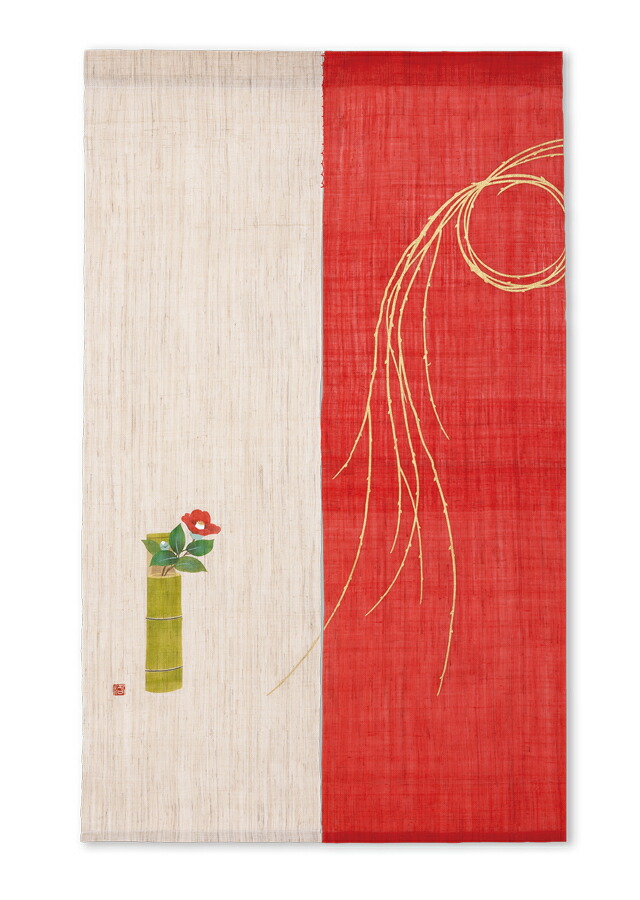 X JAPAN のれん　正規品　希少 楽天市場】【エントリー&抽選で最大100%Pバック】のれん 半間のれん