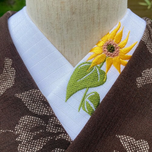 楽天市場】花火☆刺繍 半襟 ひめ吉オリジナルデザイン☆夏半襟