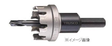 【6月4日20時～6月11日1：59押さえるP5倍】ＴＲＵＳＣＯ／トラスコ中山(株) 超硬ステンレスホールカッター １５０粍 TTG150