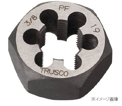 ＴＲＵＳＣＯ／トラスコ中山(株) 六角サラエナットダイス ＰＦ７／８－１４ TD6-7/8PF14