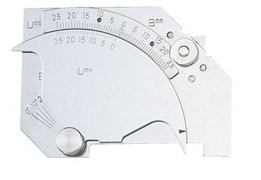 ＴＲＵＳＣＯ／トラスコ中山(株) 溶接ゲージ 寸法測定精度±０．６ｍｍ TWGU-7M