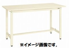 【代引き不可】【時間指定・日祝着不可】SAKAE/サカエ 軽量立ち作業台ＫＳＤタイプ スチール天板 W900ｘD600ｘH900mm 組立式 アイボリー KSD-096SI
