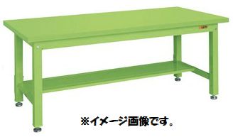 【時間指定・日祝着不可】SAKAE/サカエ 重量作業台ＫＷタイプ中板１枚付 W1800ｘD800ｘH740mm 組立式 KWS-188T｜ひめこうぐ