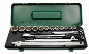 ＡＳＨ／旭金属工業(株) ソケットレンチセット１２．７□×２０ＰＣＳ VO4151