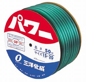 【6月4日20時～6月11日1：59押さえるP5倍】サンヨー/（株）三洋化成 力強さ導管１５×２０ 緑であること ５０ｍ膜鳴楽器巻 PW-1520D50G