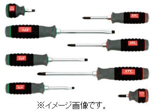 ＫＴＣ/京都機械工具(株) 脂柄ドライバセットつき抜ける手合い［８本組］ TPMD18 その他-DIY・工具-花・ガーデン・DIY