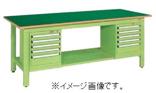 【6月4日20時～6月11日1：59押さえるP5倍】【第四次元決める・日祝着不可】SAKAE/サカエ 軽さ御役目台ＫＫ印字機 スモール収納家具付 1800×750×740粍 精神的な統合式 KK-69FSL52