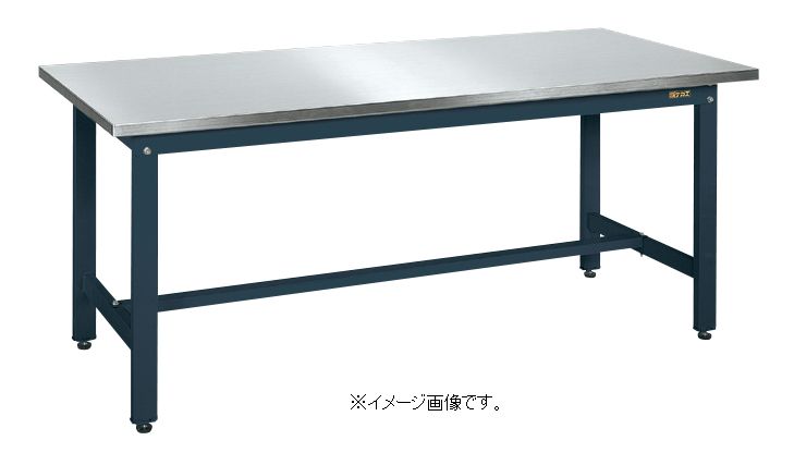 【代引き不可】【時間指定・日祝着不可】SAKAE/サカエ 軽量作業台KKタイプ(ステンレス天板仕様) W1200×D750×H740mm 組立式 KK-127SU3DN