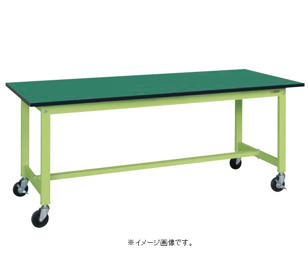 【時間指定・日祝着不可】SAKAE/サカエ 軽量作業台KSタイプ移動式(改正RoHS10物質対応) KS-156FER|ひめこうぐ