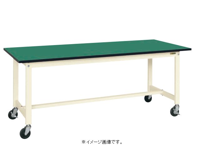 【時間指定・日祝着不可】SAKAE/サカエ 軽量作業台KSタイプ移動式(改正RoHS10物質対応)1500X600X740mm KS-156FERI|ひめこうぐ