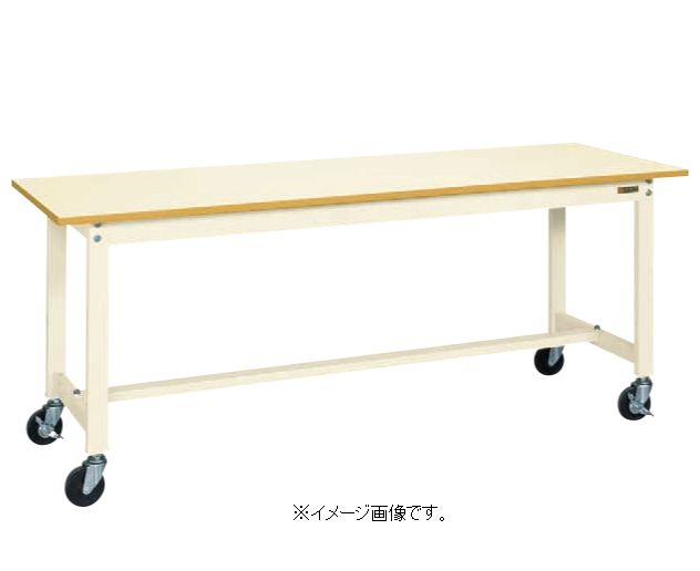 【時間指定・日祝着不可】SAKAE/サカエ 軽量作業台ＫＳタイプ（移動式） W1800ｘD750ｘH740mm 組立式 KS-187PRI｜ひめこうぐ