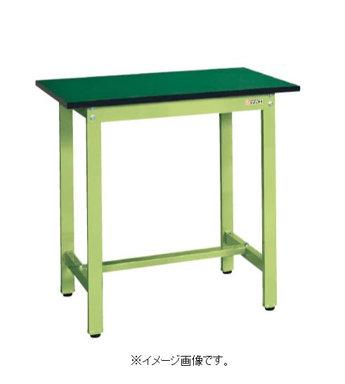 【時間指定・日祝着不可】SAKAE/サカエ 軽量立作業台KSDタイプ(改正RoHS10物質対応) W1800xD750xH900mm 組立式 KSD-187FE|ひめこうぐ