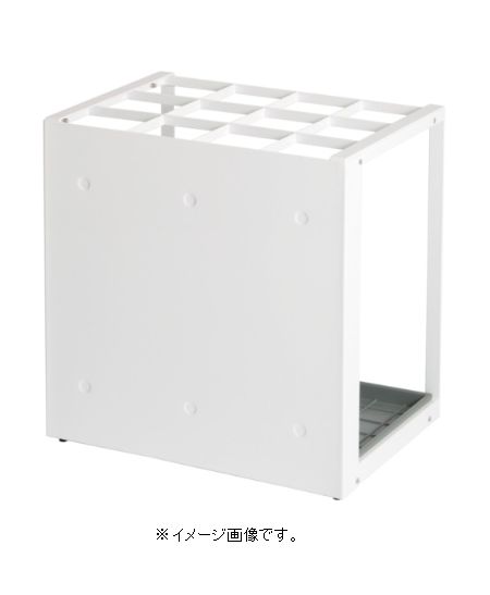 【代引き不可商品】【時間指定不可】TERAMOTO/テラモト パネル傘立３６ ホワイト 傘立て UB-299-036-8