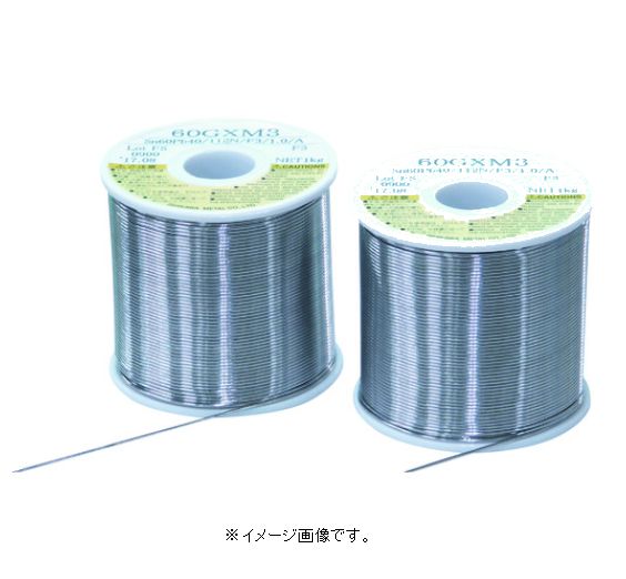 石川/石川金属（株） ６０ＧＸＭ３（すず６０％／鉛４０％）&minus;１．０ｍｍ&minus;１ｋｇ はんだ 60GXM3-10｜ひめこうぐ